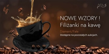 Filiżanki do kawy 6 szt porcelanowe ze spodkiem 6+6 komplet biały 240 ml