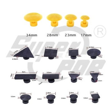 Комплект для удаления вмятин на кузове автомобиля Pdr