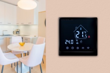HEATING MATE под плитку 9м2 170W/m2 KIT + CONTROLLER Black WIFI