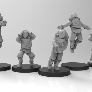 Lunar Auxilia Slave Sorcerers 32 mm