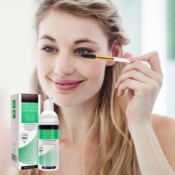 Lash Shampoo Безопасное мытье ресниц для наращивания