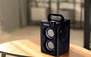 БЕСПРОВОДНОЙ ДИНАМИК BLUETOOTH SOUNDBEAT 5.0 USB SD AUX РАДИО КАРАОКЕ