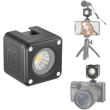 LAMPA LED ULANZI L2 DYFUZOR GRID STRUMIENICA IP68