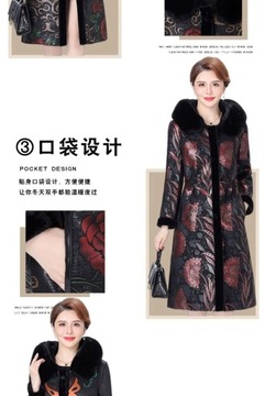 7XLHigh Quality Fur Coat Women Two Sides Wear 2024