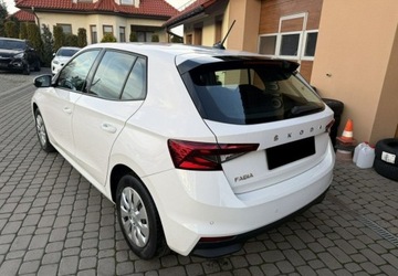 Skoda Fabia IV 2022 Skoda Fabia 1,0 65KM Klima CarPlay Ledy Vat23 Serwis Benzyna 65KM, zdjęcie 8
