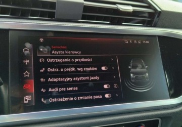 Audi Q3 II SUV 1.5 35 TFSI 150KM 2024 Audi Q3 Gwarancja 11-2029 Kamera 360 Matrix LED S-Line Aktywny tempomat, zdjęcie 24