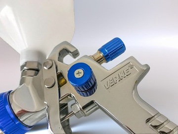 ПИСТОЛЕТ ДЛЯ ПОКРАСКИ HVLP, НАСАДКА 1,5мм, БАК 600 МЛ