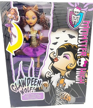 MATTEL MONSTER HIGH LALKA CLAWDEEN WOLF UPIORKI ŻYJĄ DŹWIĘK WYJE!