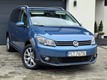 Volkswagen Touran II 2.0 TDI 140KM 2014 Volkswagen Touran CROSS 2.0TDI DSG niski przebieg, zdjęcie 1