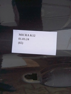 DVEŘE LEVÉ NISSAN MICRA K12 3D
