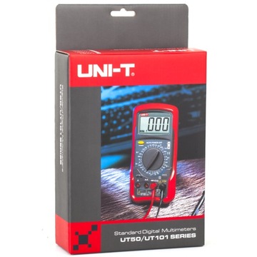 Цифровой измеритель тока MULTIMETER UNI-T большой ЖК-дисплей