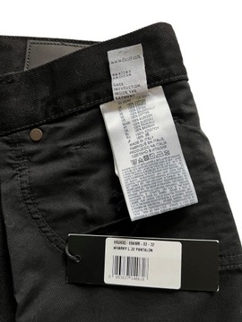 Джинсы мужские DIESEL черные с дырками, размер W32 L32