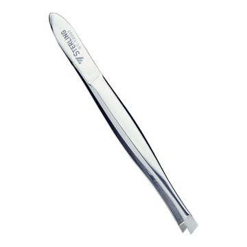 STERLING Profesjonalna pęseta Skośna ST-12007 SIlver