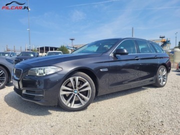 BMW Seria 5 F10-F11 Touring Facelifting 525d 218KM 2014 BMW Seria 5 GWARANCJA 525D xDrive POLIFT Zamiana RATY Udok. przebieg Pano, zdjęcie 15