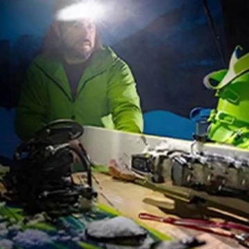 МОЩНЫЙ 50-светодиодный прожектор налобный фонарь