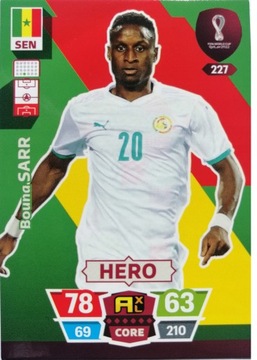 WORLD CUP QATAR 2022 HERO SENEGAL 227 BOUNA SARR