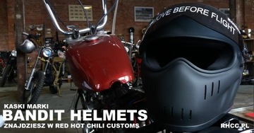 BANDIT CRYSTAL STREETFIGHTER BOBBER HARLEY ШЛЕМ XL