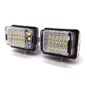 MERCEDES C TŘÍDA W204 LAMPY SPZ LED 2KS