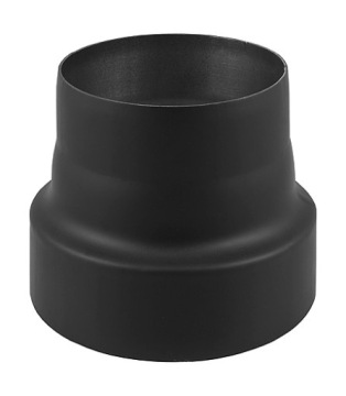 REDUKCJA CZARNA SPALINOWA PRZEJŚCIE 160/120 mm