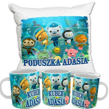 ZESTAW KUBEK PODUSZKA OKTONAUCI THE OCTONAUTS IMIĘ