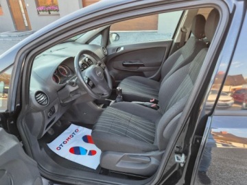 Opel Corsa D Hatchback 1.2 Twinport ECOTEC 85KM 2010 Opel Corsa Sliczna czarna 1.2 benzyna Bezwypadkowa Zarejestrowana Gwaranc, zdjęcie 14