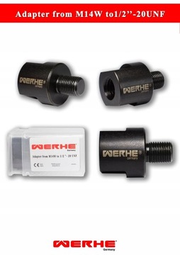Adapter przejście m14 wewnętrzny do 1/2-20-UNF