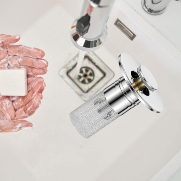 Сливной фильтр для раковины, инструмент против засора. Раковина для ванной комнаты, 5,9 x 6,6 x 2,2 см.