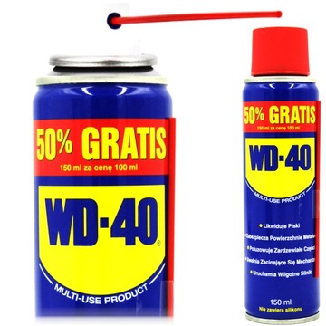 WD 40 СМАЗКА АППЛИКАТОР ДЛЯ УДАЛЕНИЯ РОЖЖИ 150 мл СПРЕЙ