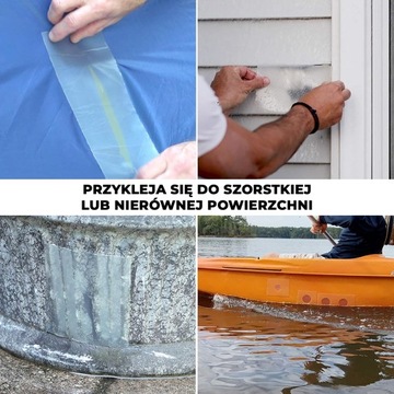 ЛЕНТА ВОДОНЕПРОНИЦАЕМАЯ, ПРОЗРАЧНАЯ, УНИВЕРСАЛЬНАЯ, 1,5 м.