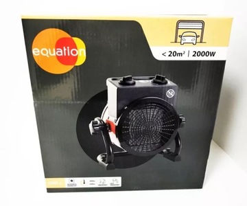 Керамический обогреватель EQUATION мощностью 2000 Вт.