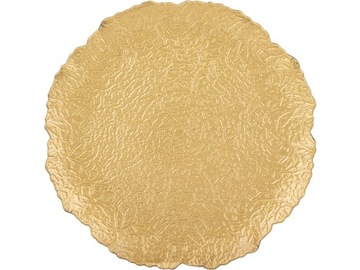 Podtalerz Podkładka pod Talerz Patera Taca 33 cm - kolor ZŁOTY