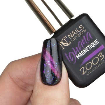 Nails Company magnetyczny lakier hybrydowy IGUANA 2003 6ml