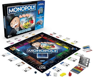 Gra planszowa Hasbro Gaming Monopoly Banking Cash-Back