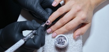 Обучающая карта для занятий нейл-артом, УЧИМСЯ КРАСИТЬ, 12 схем.