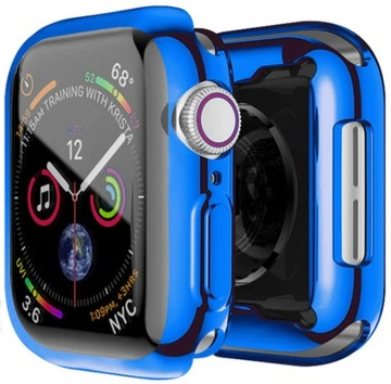 CASE ETUI 2w1 DO APPLE WATCH 4 5 6 SE 44MM | NAKŁADKA OBUDOWA |SUPER KOLORY