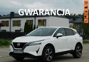 Nissan Qashqai III Crossover 1.3 DIG-T MHEV 140KM 2022 Nissan Qashqai z Gwarancja Bezwypadkowy Model 2023r 1.3 Benzyna 140KM