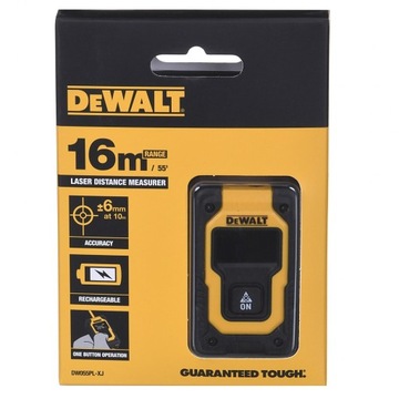 Лазерный дальномер DEWALT 16 м DW055PL-XJ