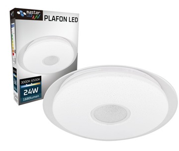Plafon LED 24W NATYNKOWY sufitowy oprawa LAMPA panel