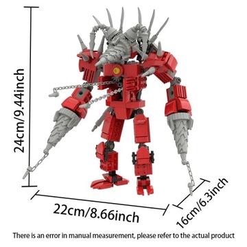 MOC Skibidi Toilet Action Figure Building Blocks Titan Clock Man upgrade 4