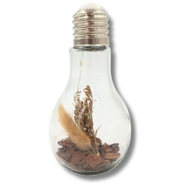 СУШЕНЫЕ ЦВЕТЫ СВЕТОДИОДНАЯ ЛАМПА 18 СМ