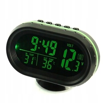 Zegar Zegar i termometr Auto Dashboard Ornament