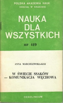Marchlewska-Koj - W ŚWIECIE SSAKÓW KOMUNIKACJA ...
