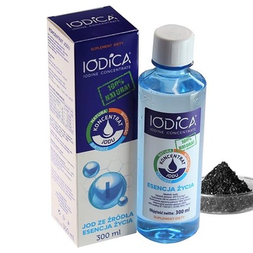 IODICA NATURALNY JOD koncentrat Z MINERAŁAMI 300ml
