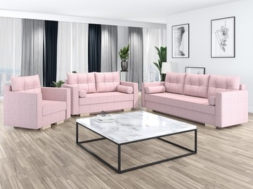 Zestaw wypoczynkowy KAYA 3+2+1 Kanapa Sofa Fotel