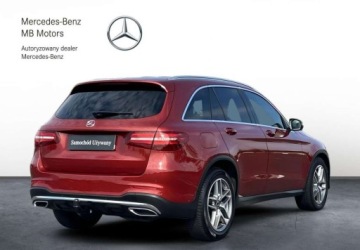 Mercedes GLC C253 SUV 2.1 220 d 170KM 2018 Mercedes-Benz GLC SalonPL AMG Burmester LED Panorama Kamera AndroidCarPlay, zdjęcie 4