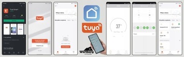WERTBERG IR 720W Инфракрасный обогреватель Tuya WiFi с дистанционным управлением | излучающая панель