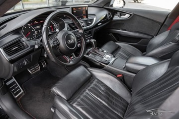 Audi A7 C7 A7 Sportback Facelifting 3.0 TDI competition 326KM 2016 Audi A7 3.0 BiTDI V6T 326KM 2016 Quattro Kamera Bose CzerwonePasy Alcantara, zdjęcie 15