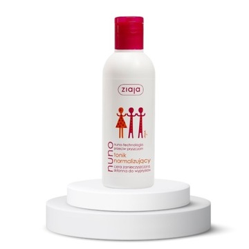 Tonik normalizujący Ziaja Nuno przeciw pryszczom 200ml cera trądzikowa
