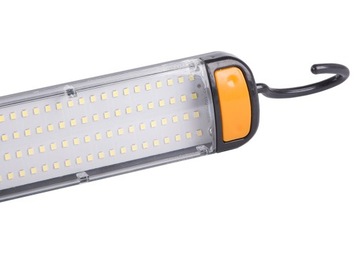 ЛАМПА ДЛЯ МАСТЕРСКОЙ 230В С МАГНИТОМ + КРЮК МОЩНАЯ ЛАМПА 96 LED COB