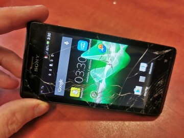 SONY XPERIA J ST26i - SIMLOCK ОРАНЖЕВОЕ РАЗБИТОЕ СТЕКЛО